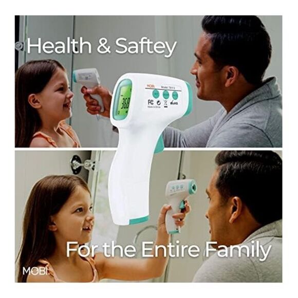 MOBI - Baby Non-Contact Forehead Digital Thermometer - Picture 2 of 8